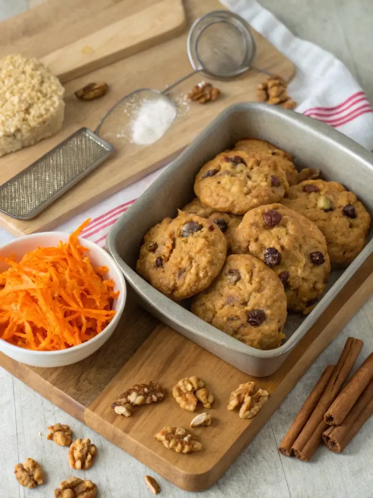 carrot cake cookies recipe