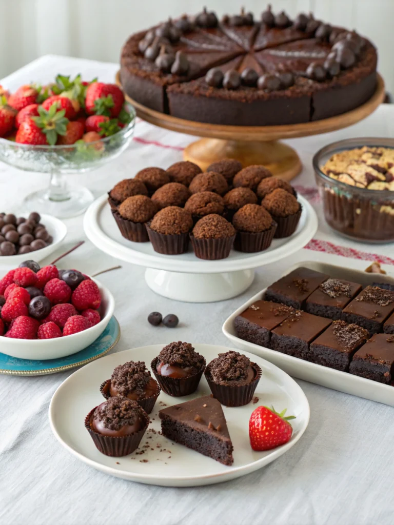 easy chocolate dessert recipes
