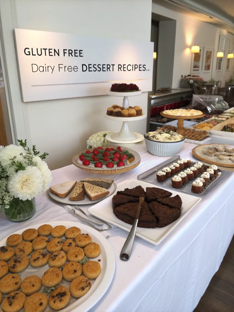 gluten free dairy free dessert recipes