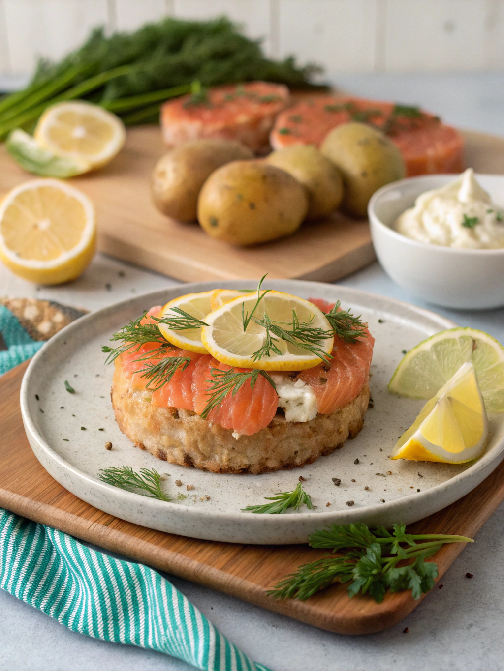 salmon cake recipe