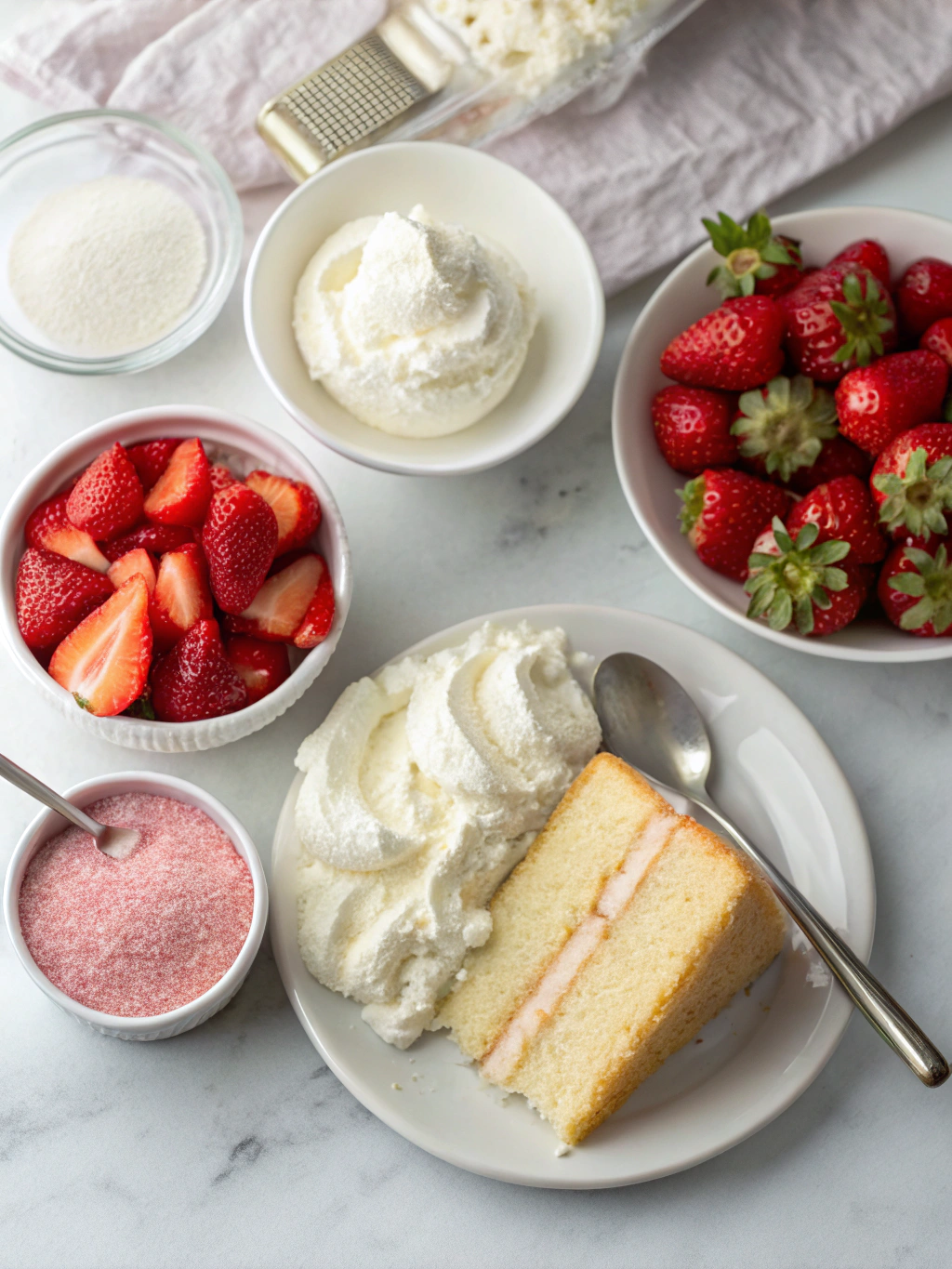 strawberry shortcake ice cream