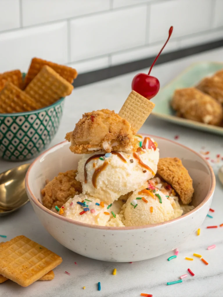 not fried chicken ice cream