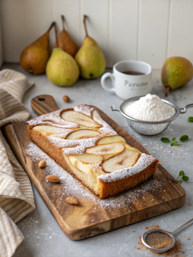 pear cake recipe