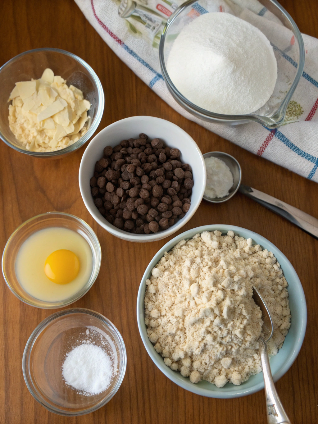 Ingredients for Ranger Cookie Recipe