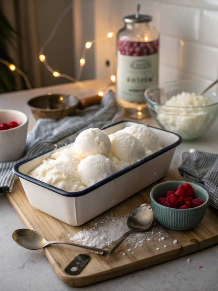 snow ice cream recipe