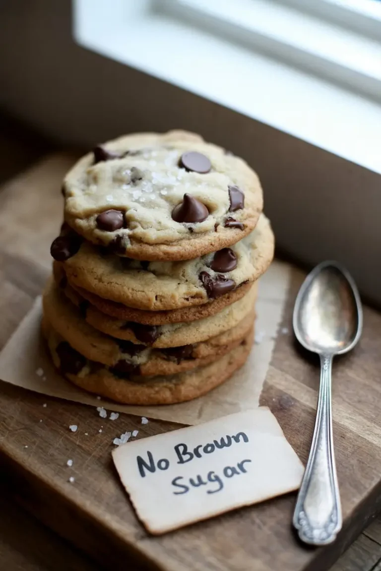 chocolate chip cookies no brown sugar recipe